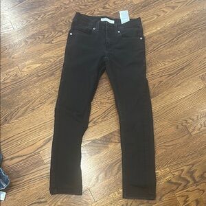 Signature by Levi Strauss Black Jeans Straight Leg